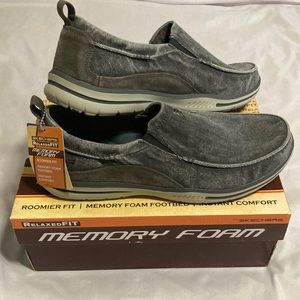 Skechers Relaxed Fit Memory Foam Loafers
